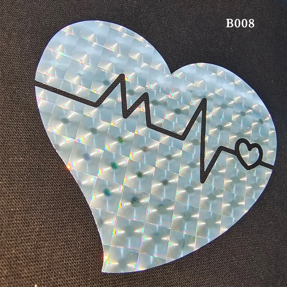 

Голографическая пленка для термопечати CHEONET, радуга, 11 листов