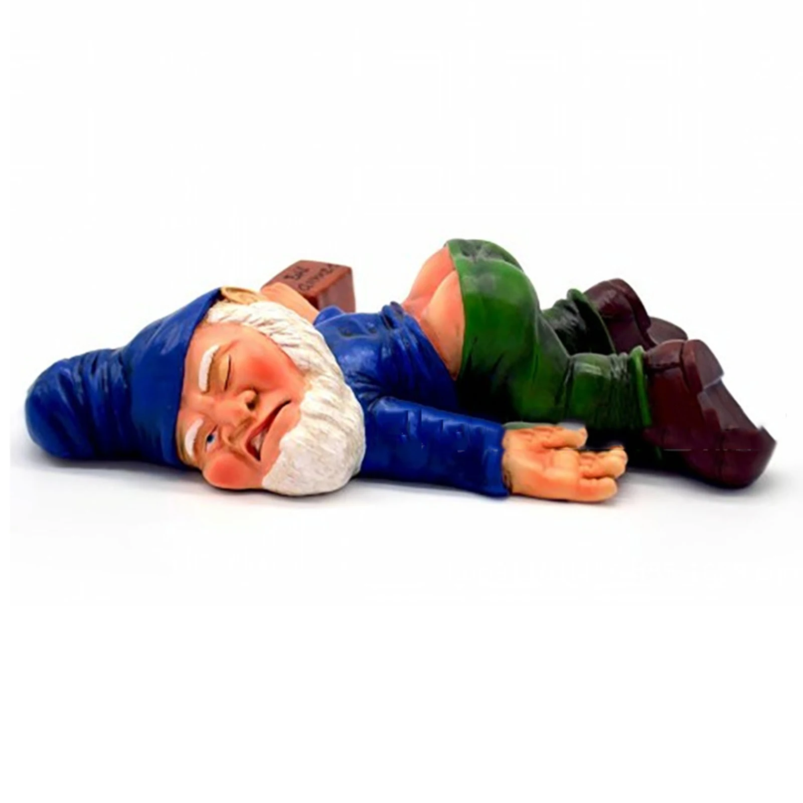 

Drunk Garden Gnome Outdoor Statue Novelty Figurines Landscape Decor Gift for Day Father's Day Christmas