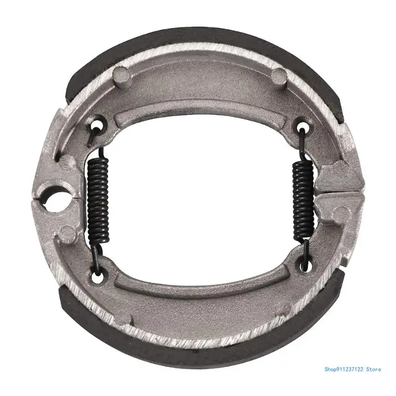 

Durable Rear Drum Brake Shoe 105mm Brake Drum Shoe Pad Enhances Your Riding Experience Suiatble for 50cc 70cc ATV