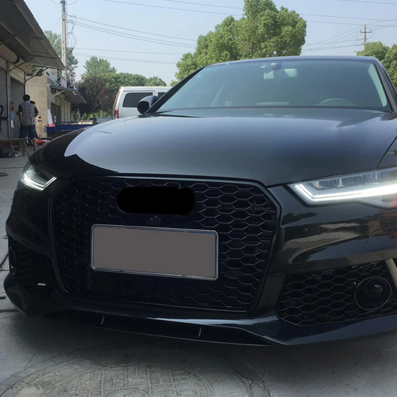 C7.5 A6 S6 TO RS6 автомобильный Bodykit подходит для Audi 2016-2018 замена переднего бампера в