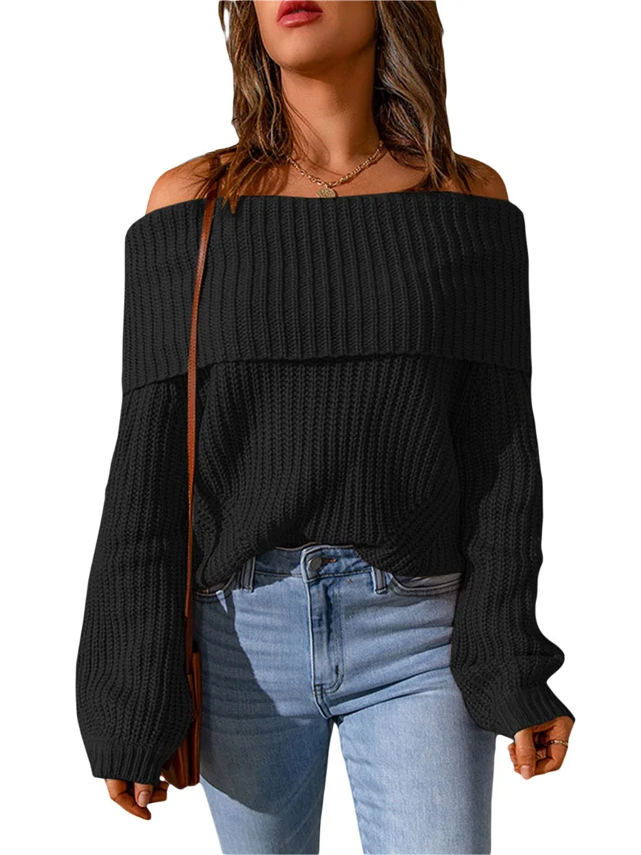 

Sexy Sweater for Women Long Sleeve knit Ribbed Hollow Out Cutout Sweater Pullover Top Party Club Streetwear