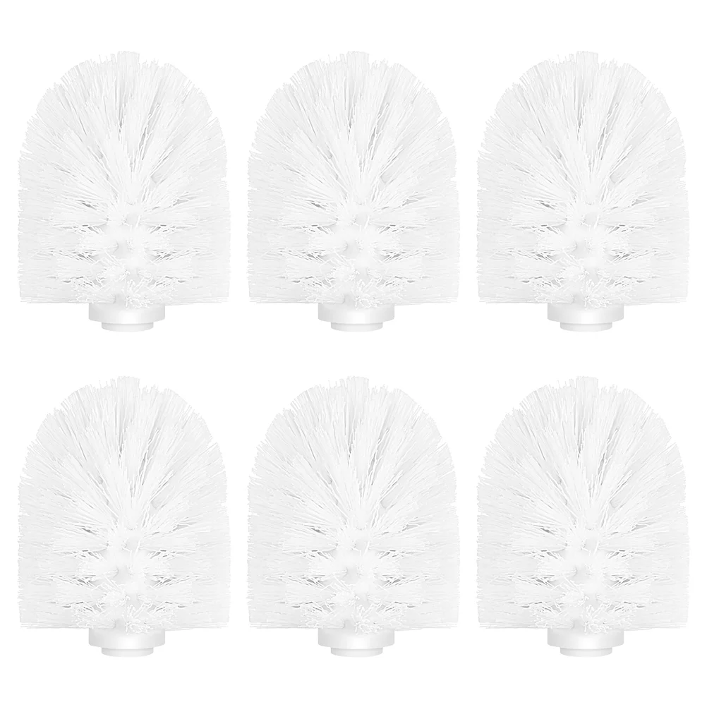 

Toilet Brush Head Replacement Bathroom Heads Brushes Cleaning Bowl Cleaner Cleaners Shaped Scrubber Round Refill Tool