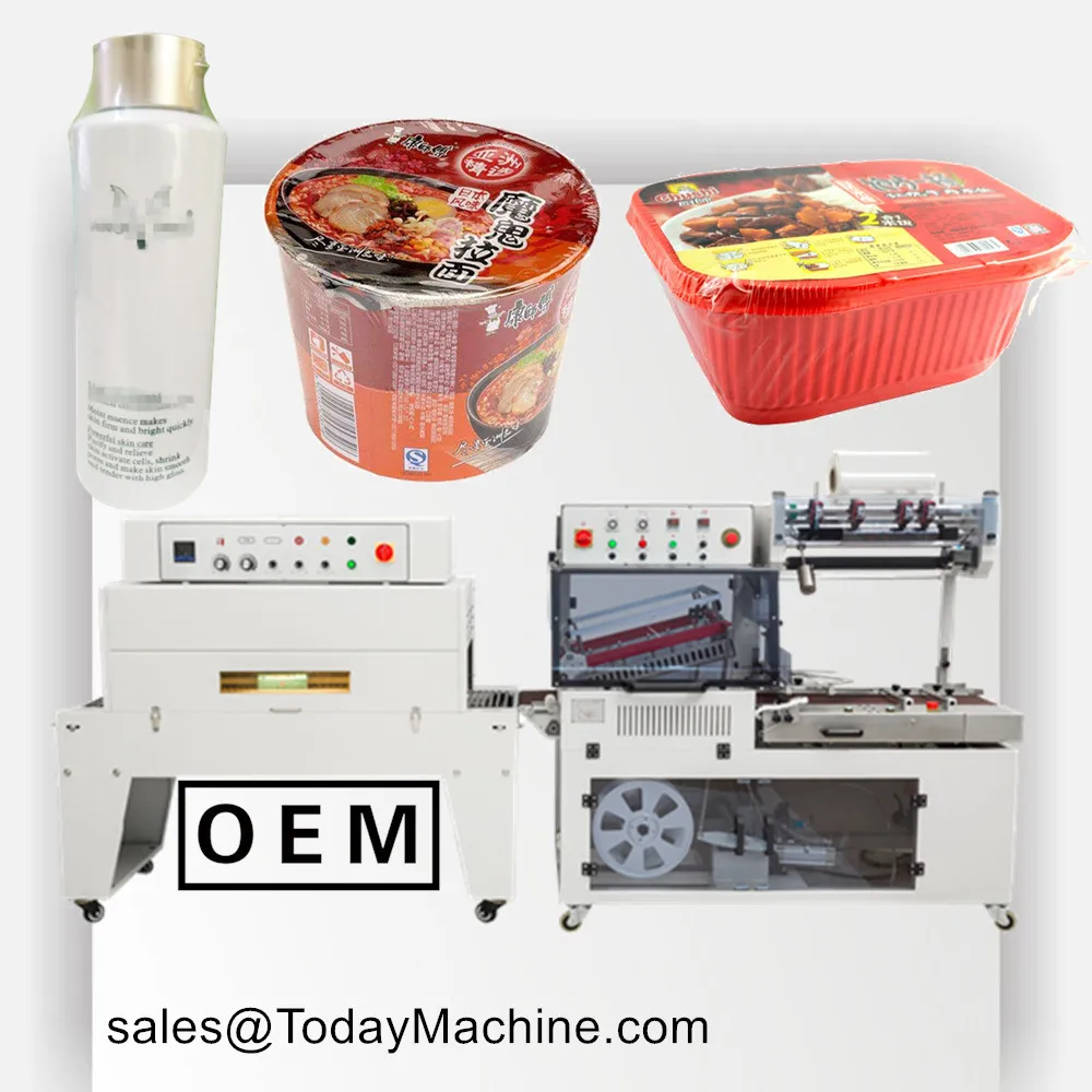 

Automatic POF PVC Film L Bar Sealer Heat Sealing Shrink Cutting Wrapping Packing Machine