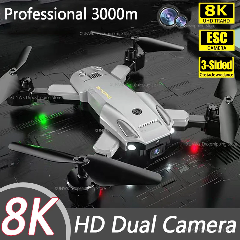 

Складной Квадрокоптер 8K, GPS, HD, Wifi, FPV
