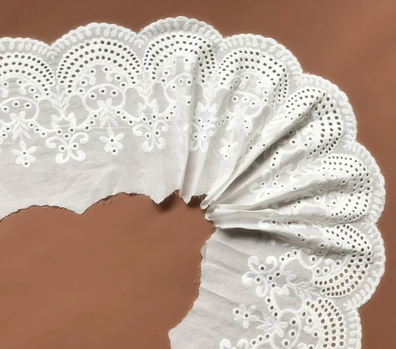 5 ярдов/партия вышитая кружевная скатерть 20 см/33 см