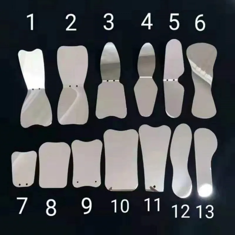 

1Pcs Dental Folding Stainless Steel Reflector Orthodontic Fold Mirrors Double Sided Photography Reflector Dentist Mirror Clinic