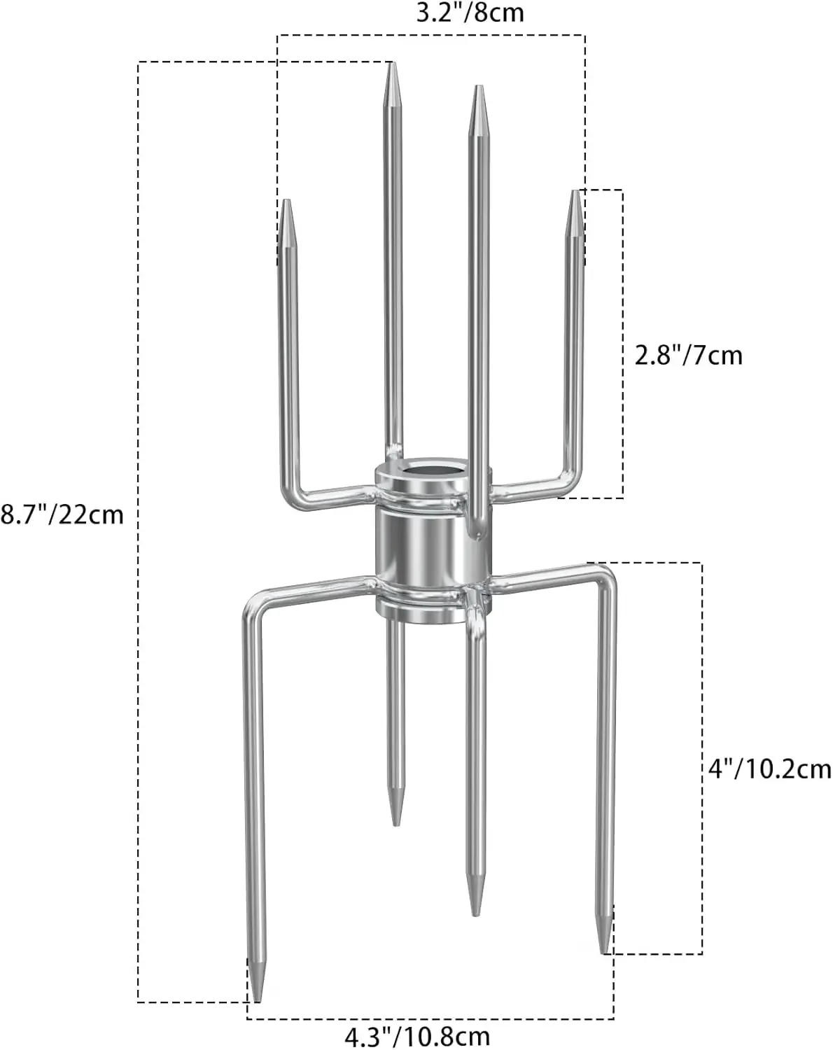 

Вилка для гриля из нержавеющей стали 304