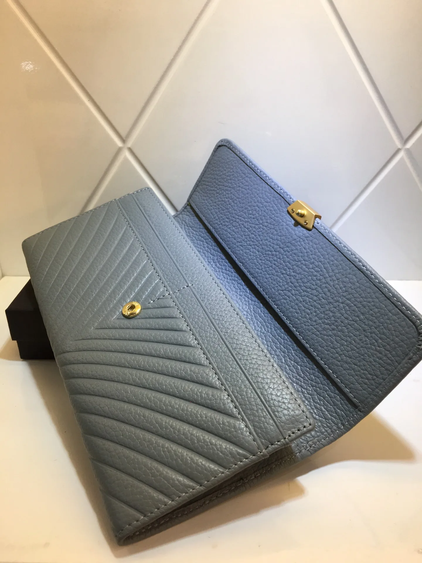 Женские Длинные кошельки из натуральной воловьей кожи роскошный брендовый