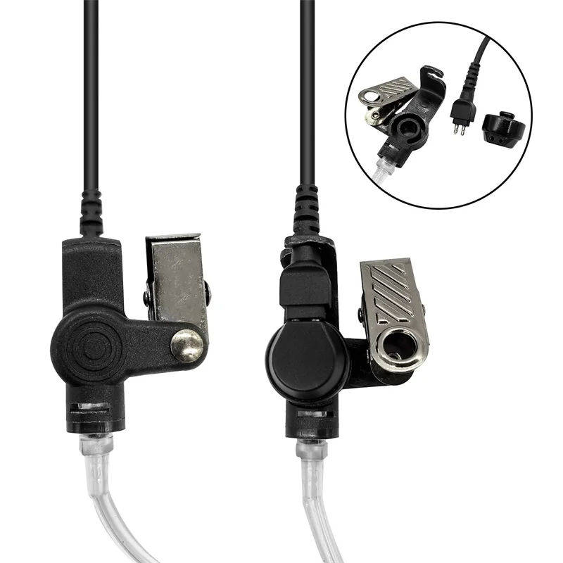 Mic & Earpiece Radio Kit - Quick Disconnect Compatible with Motorola XTS1500 XTS2500 XTS3000 XTS3500 XTS5000 MT2000 MTS2000 HT10