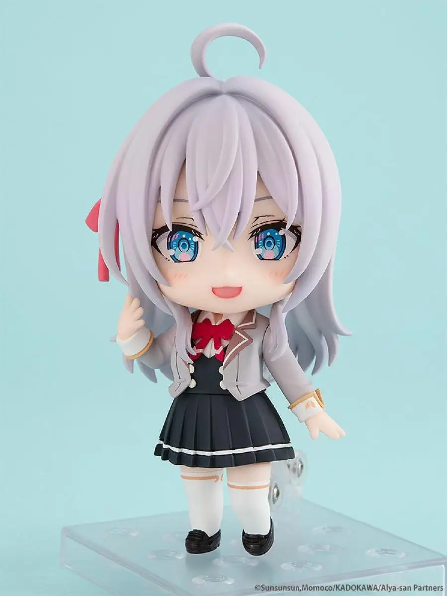 Фото Оригинальная коллекционная фигурка Good Smile Nendoroid Алиса (Алия) из аниме, которая иногда скрывает свои чувства, для российского рынка №2
