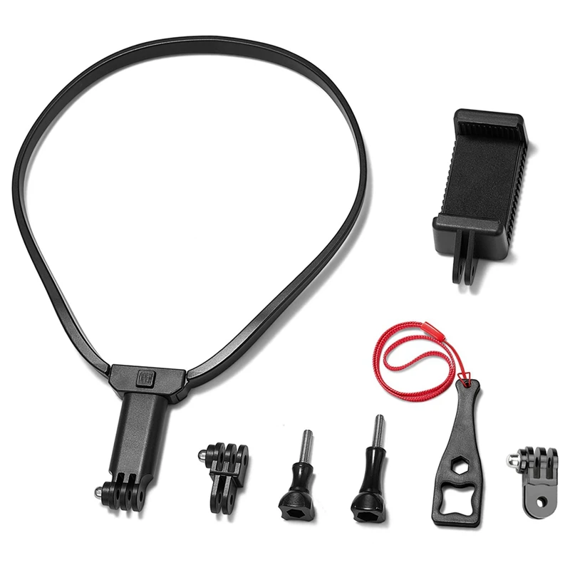 

Sports Camera Accessories Neck Collar Mobile Phone Holder Self-Portrait Neck Brace for Sports Camera and Phone