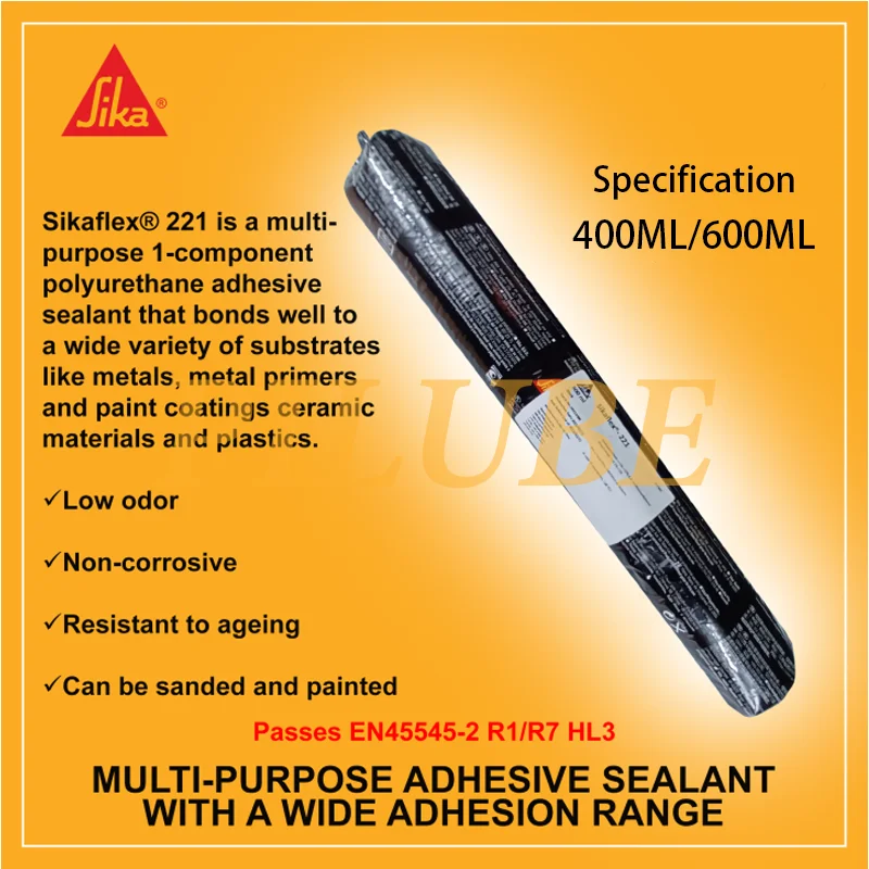Sikaflex 221 POL YURE этановый уплотнитель затвердеватель металлический лист клейкий