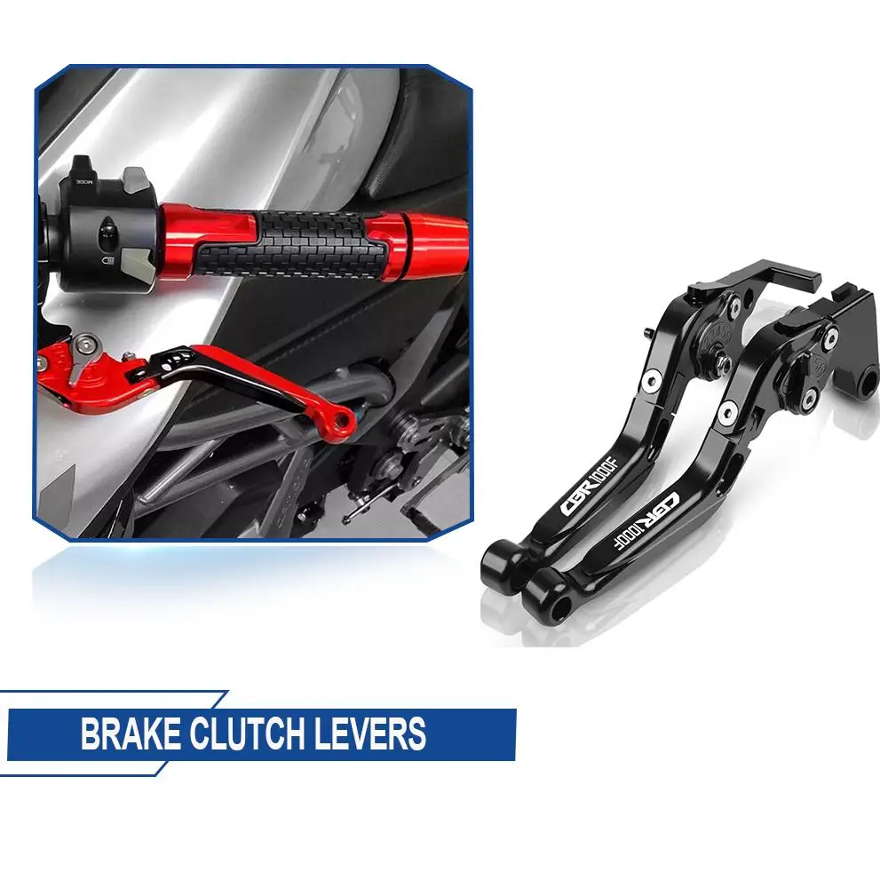 

CBR1000F аксессуары для мотоциклов CNC алюминиевые выдвижные регулируемые рычаги тормозной муфты для HONDA CBR1000F 2014 2015 2016-2018 17