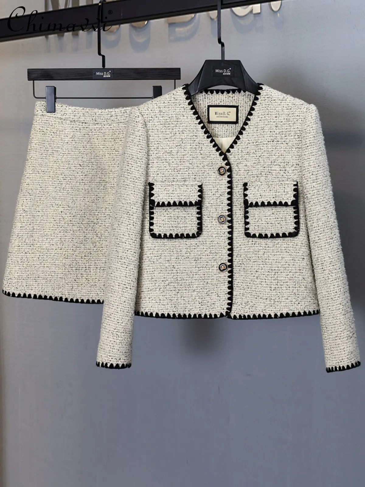 

[9/1 Autumn New Younger Fashion Slim-Fitting Patchwork Suit