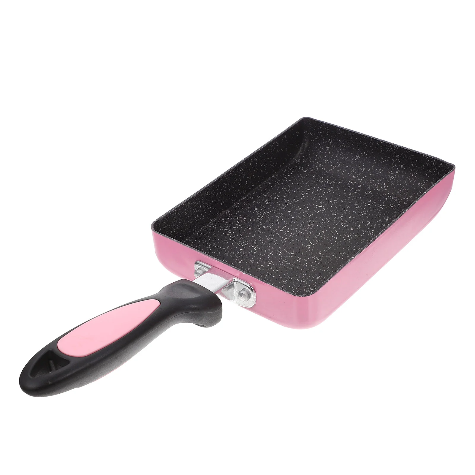 

Japanese Style Square Frying Pan Aluminium Tamagoyaki Pan Restaurant Square Skillet for Kitchen