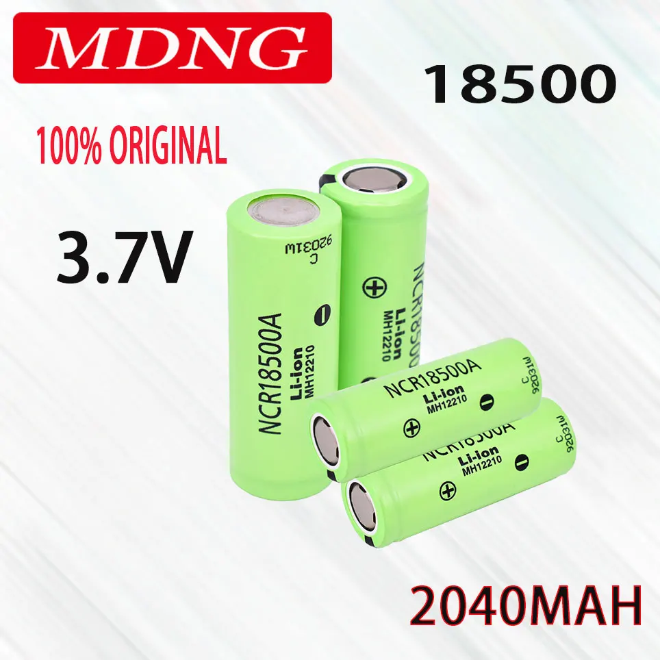 

New high quality 18500A 3.7V 18500 2040mAh 100% Original For NCR18500A 3.6V battery for Toy Torch Flashlight ect