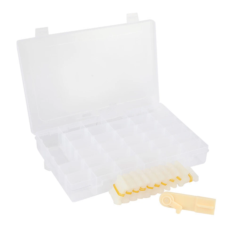 

Прозрачные катушки, портативная фотография, 36 ячеек, чехол с вышивкой крестом, искусственные украшения