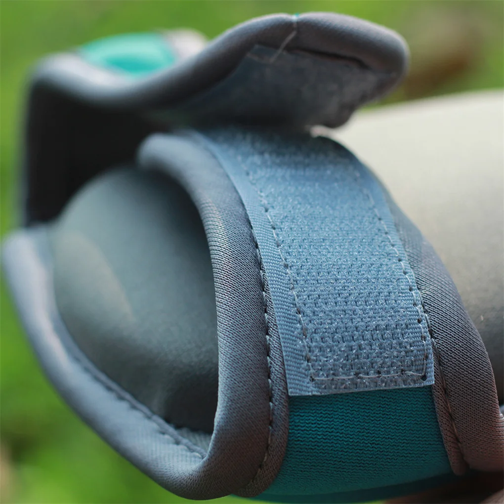 

2 Pieces Flexible Gardening Knees Pads Waterproof Kneeling Cushions Anti-slip Builder Protector Supplies Workers Blue