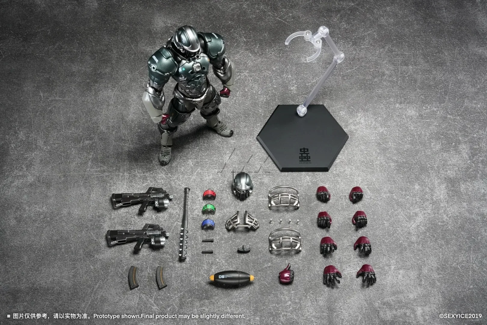 Фото В наличии SexyIce Studio B0199 1/12 VERMIN UNKVAL SMASHER Anaconda Strike Force Ver. Коллекционные фигурки, модели игрушек, подарки №5