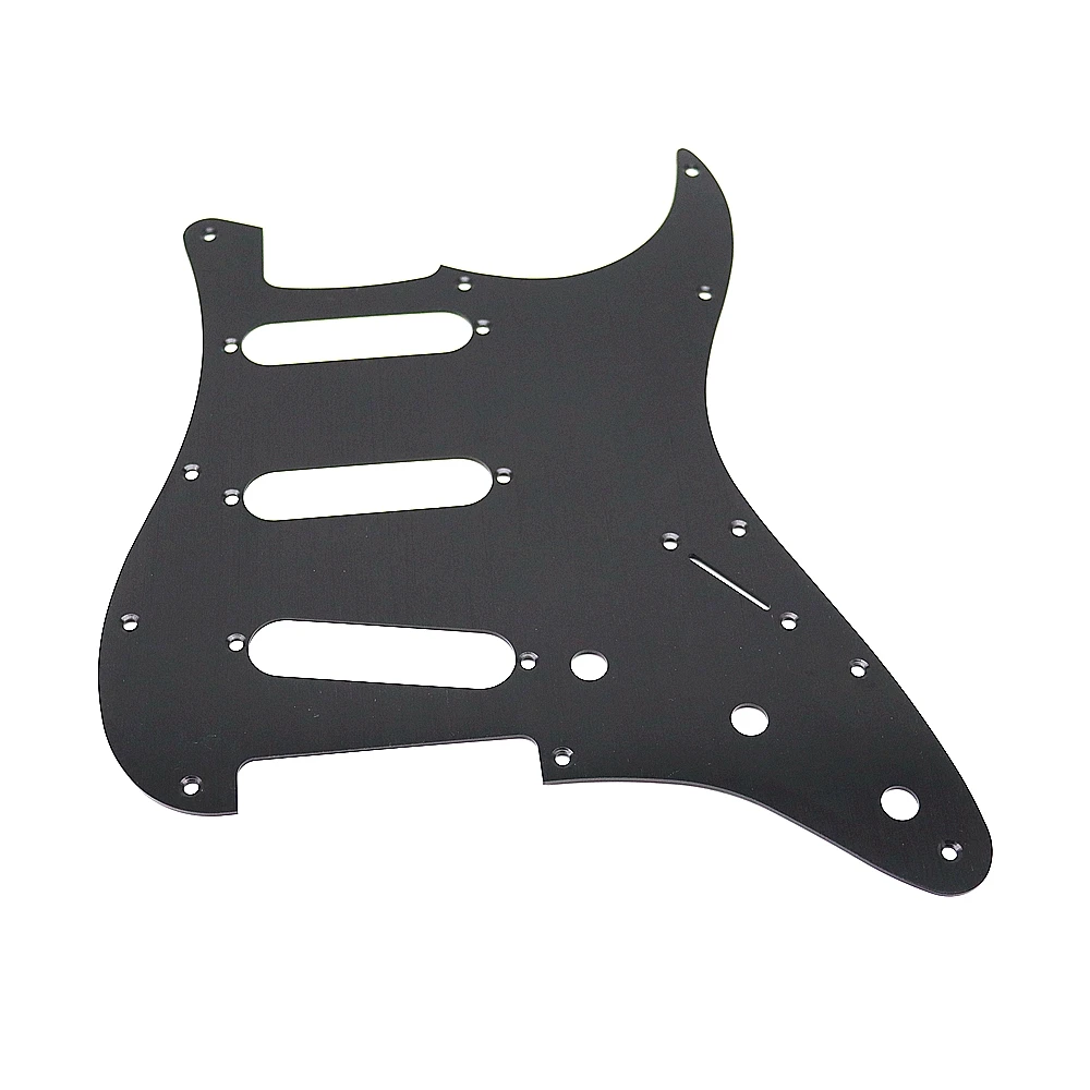 SSS Guitar Metal Pickguard 11 Hole for ST SQ Style Guitar Parts enlarge