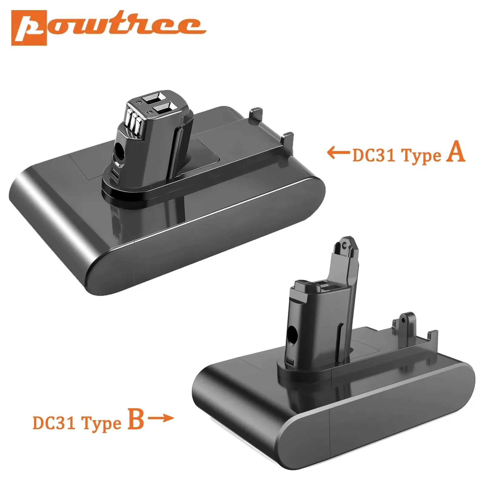 

DC31A DC31B 22.2V 4000mAh DC31 DC31A Battery for Dyson DC31 DC34 DC35 DC44 DC 45 Animal Handheld Vacuum Cleaner