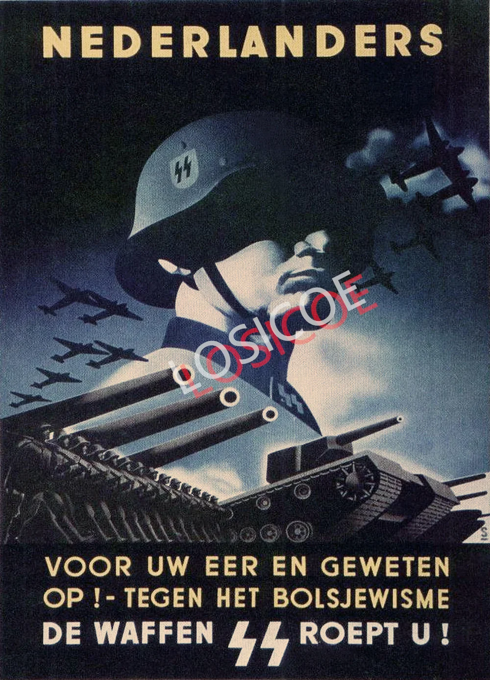 

NEDERLANDERS Soldier Retro WW II Wallpaper Wall Art Painting War Military Art Poster Vintage Kraft Paper Drawing Wall Stickers