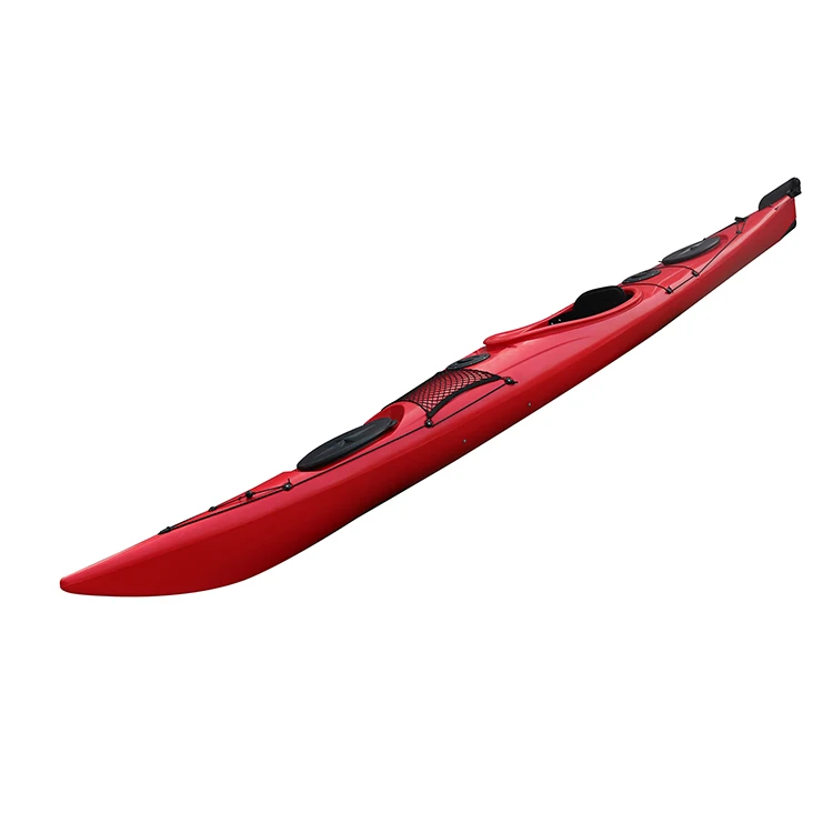 

custom leisure single sit in paddle plastic kayak