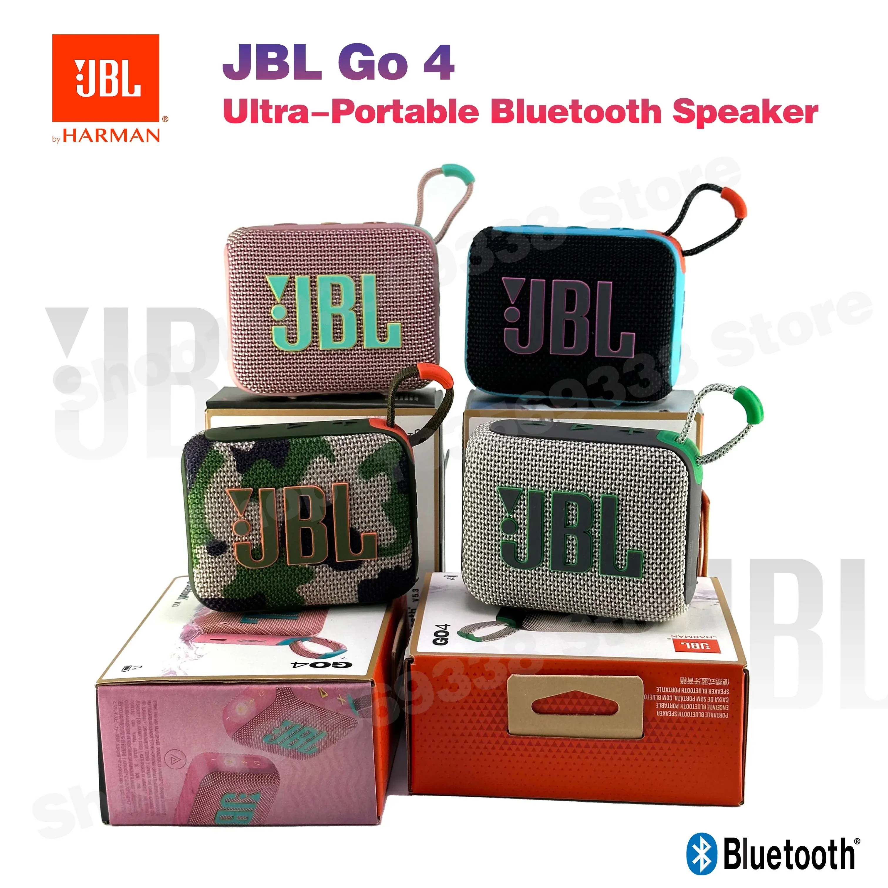 Беспроводные Bluetooth-динамики JBL GO 4