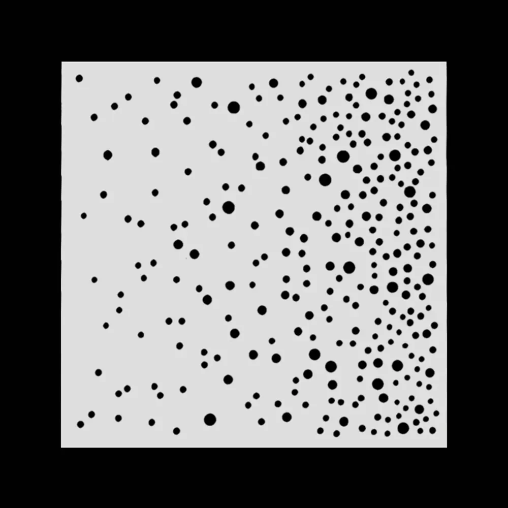 

Falling Snow Stencil for painting Embossing Paper Card Christmas Scrapbooking Photo Album Decor Making Drawing Sheet Wholesale