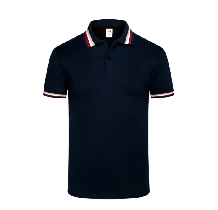 

DNL cotton sports short sleeve polo neck advertising printing custom logo cultural shirt sportswear T-shirt DN4