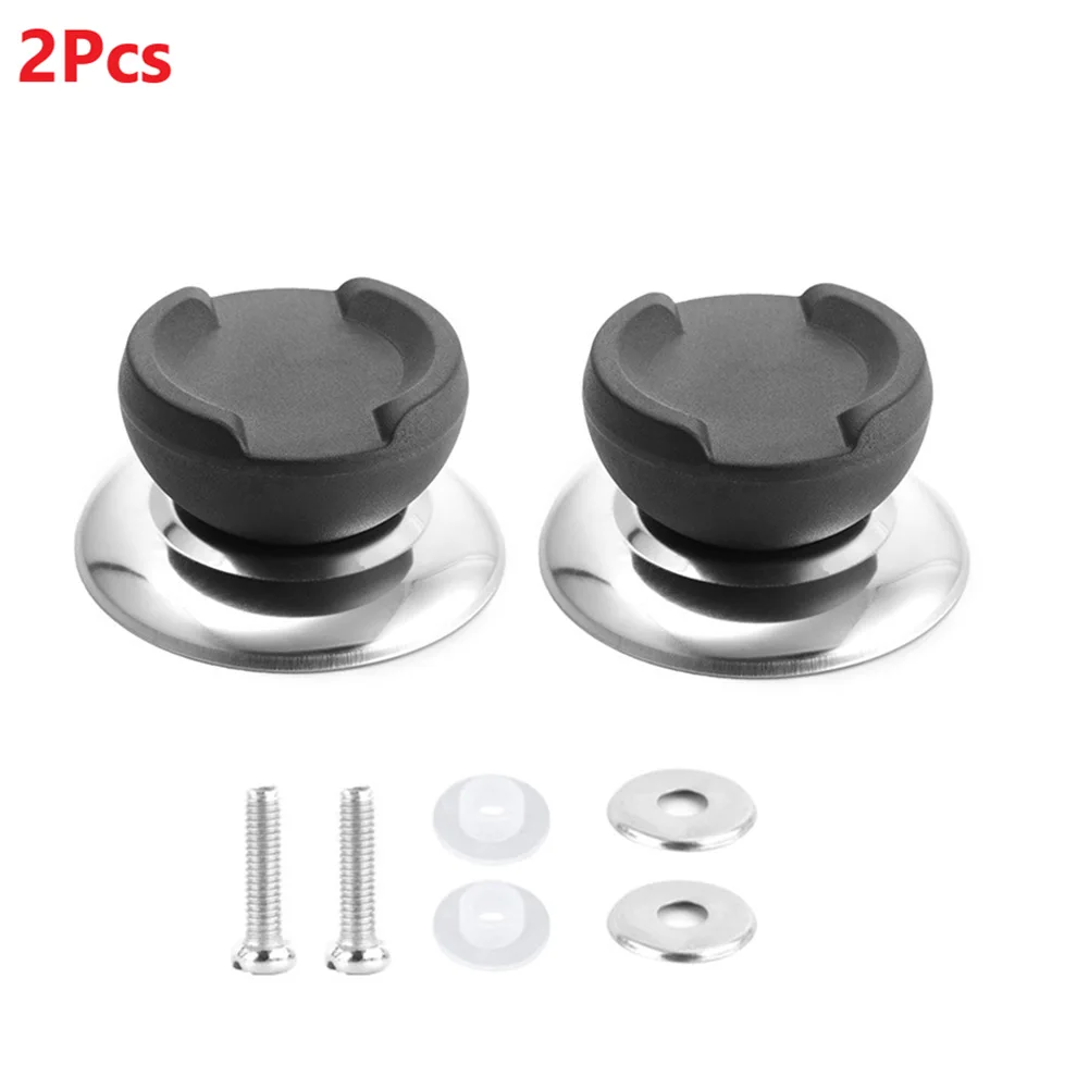 

1/2pcs Pan Lid Handle Replacement Cookware Saucepan Hand Pot Grip Knobs Kitchen Cooking Pot Pan Lid Cap Cookware Pot Lid Cap