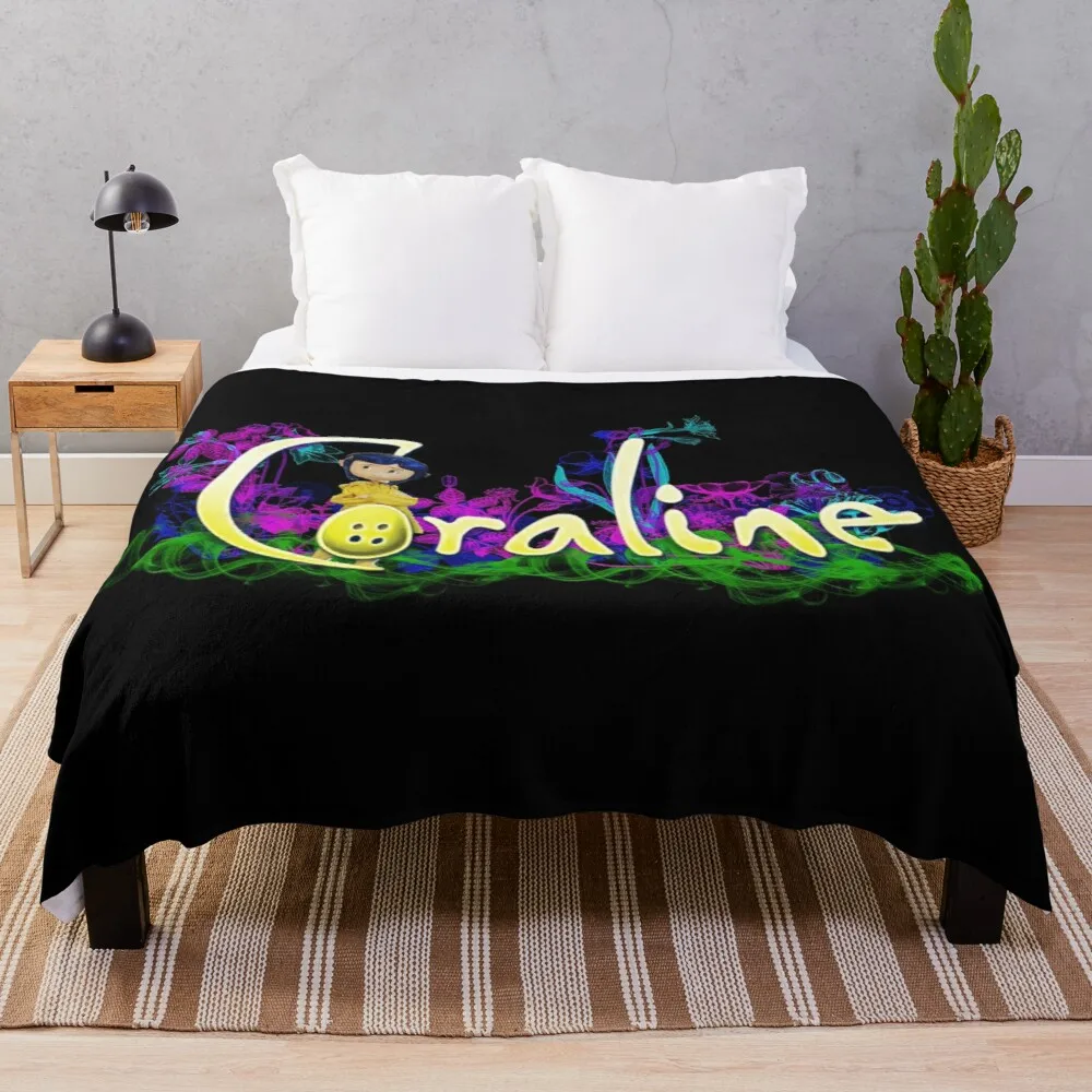 

Одеяло Coraline для дивана, одеяло для гигантского дивана