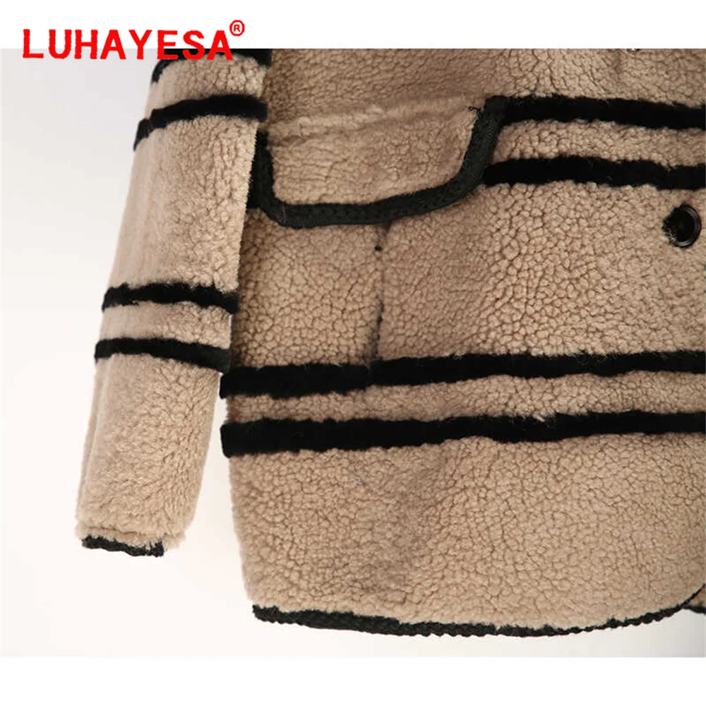 Новинка 2024 года L Vissesa Australia Merino Pearl Sheepskin Lamb Fur Shearling Одежда Женская повседневная