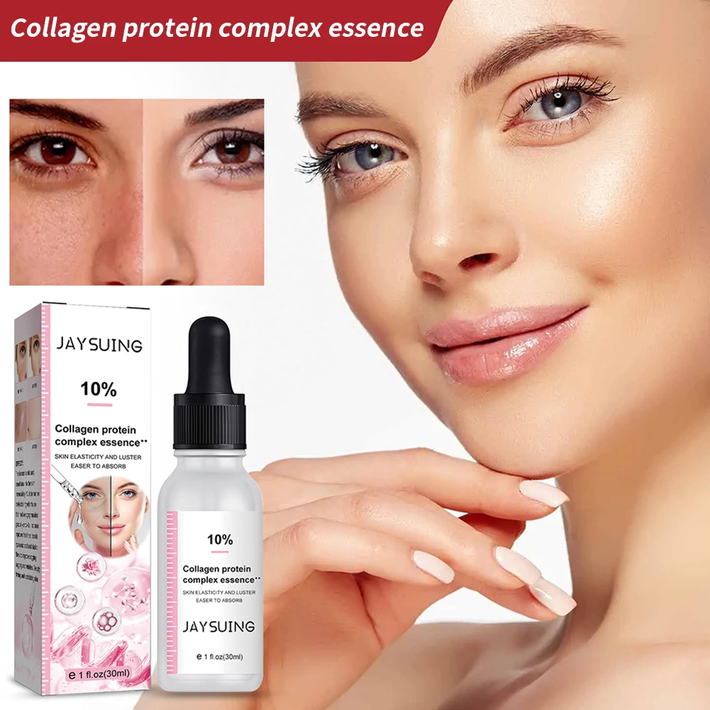 

30ml Collagen Face Serum Anti-Wrinkles Fade Fine Lines Skin Lifting Firming Essence Moisturize Skin Face Repairing Serum