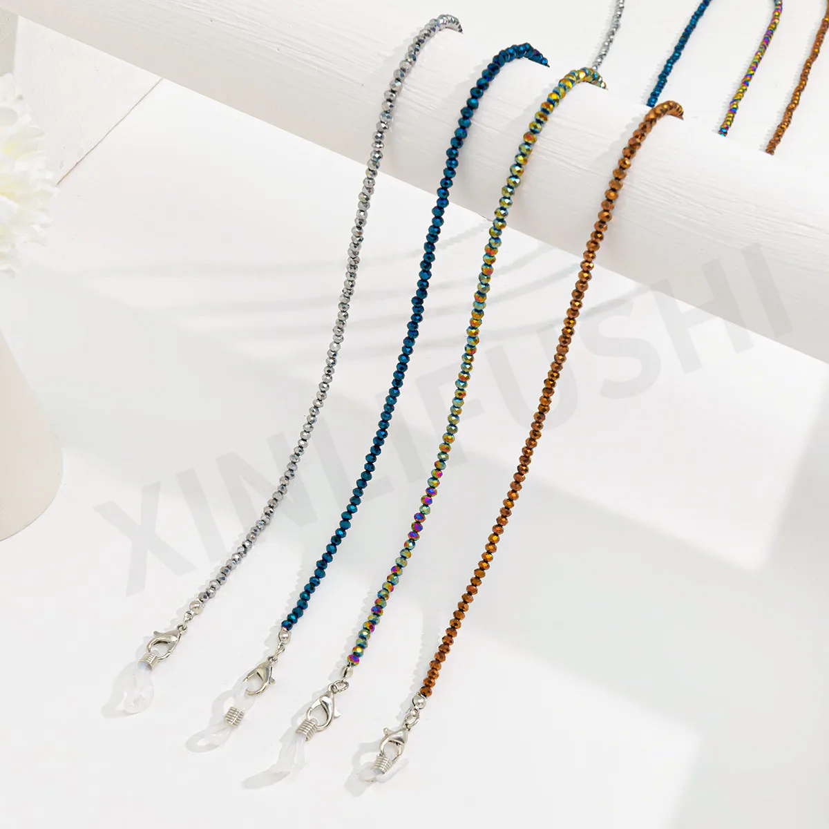 

1PC Anti-Slip Glasses Chain Crystal Mask Extender Strap For Women Girls Sunglasses Lanyards Eyewear Cord Glasses Accessories