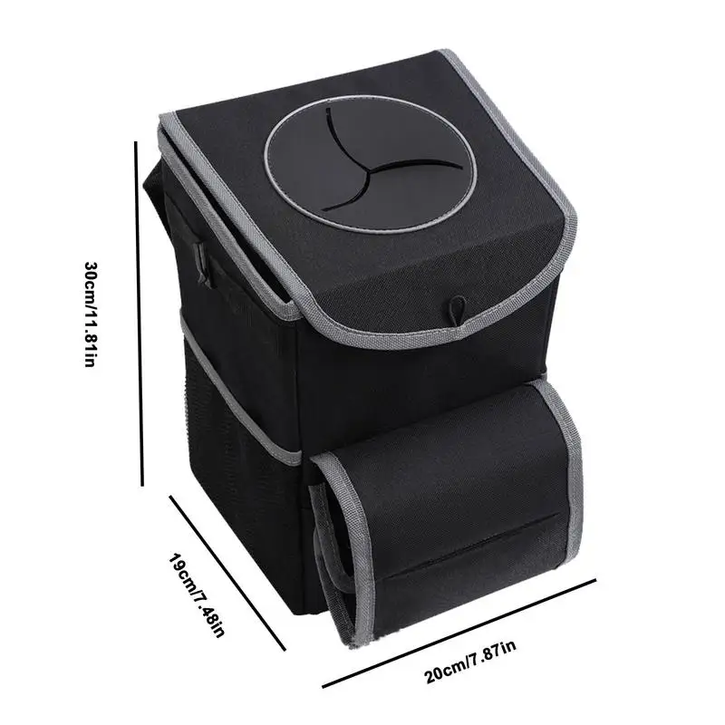 Складная мусорная корзина для автомобиля складная транспортного средства