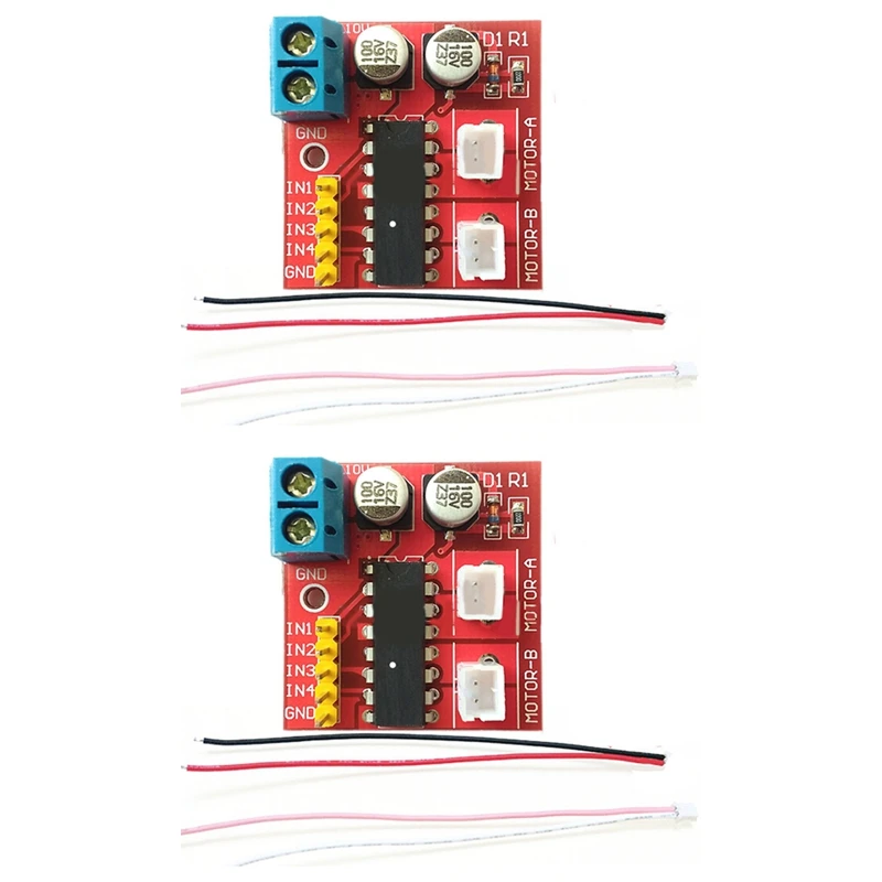 

2Pack Kit 2.5A Dual Channel DC Motor Driver Mini Module Beyond L298N PWM Speed Control