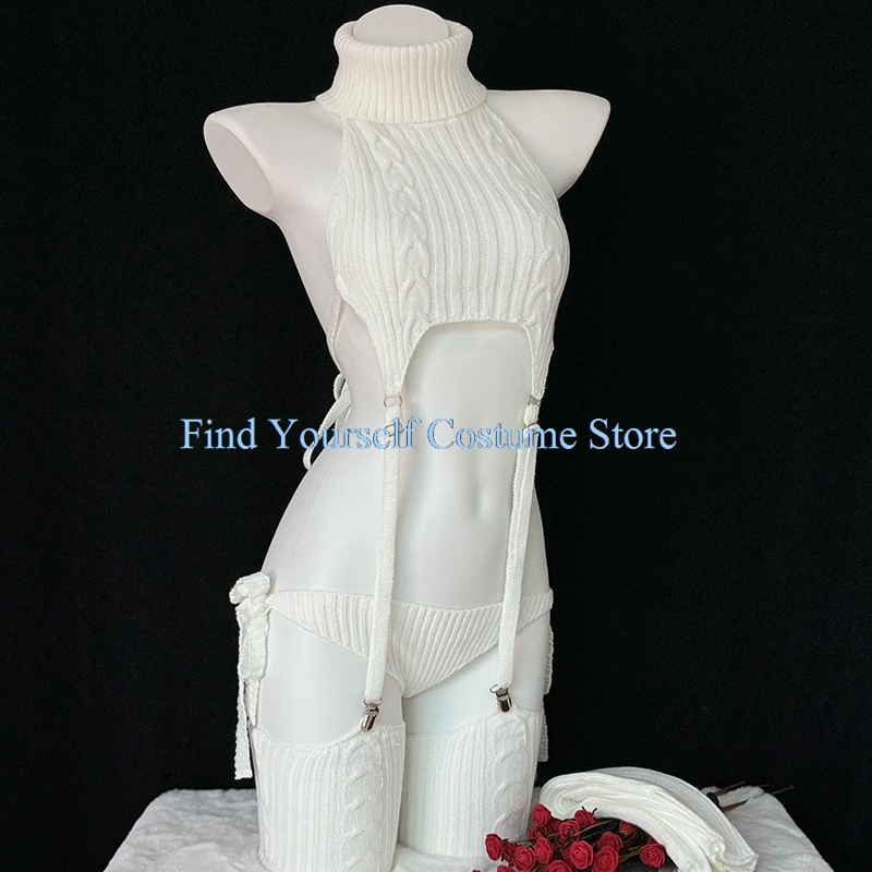 Аниме BOCCHI THE ROCK Косплей Gotoh Hitori Костюм Женский Сексуальный Черный Свитер Боди Socsk