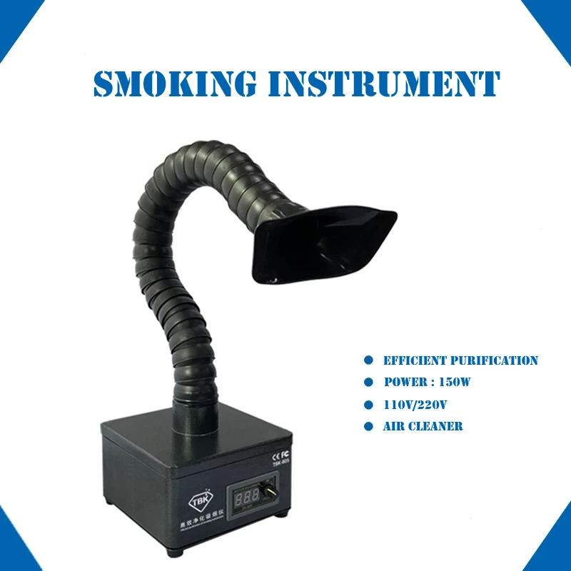 

Эффективная Мини-очистка, устройство для пайки, экстрактор дыма, воздухоочиститель светодиодный светодиодсветильник кой, ремонт BGA PCB