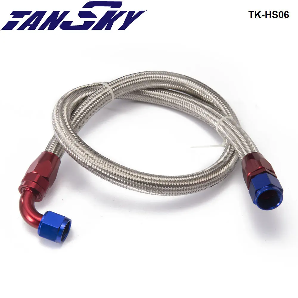 

1,2 м A10-0A AN10-90A из нержавеющей стали плетеная линия и фитинг шланга конец адаптера Комплект Новый TK-HS06