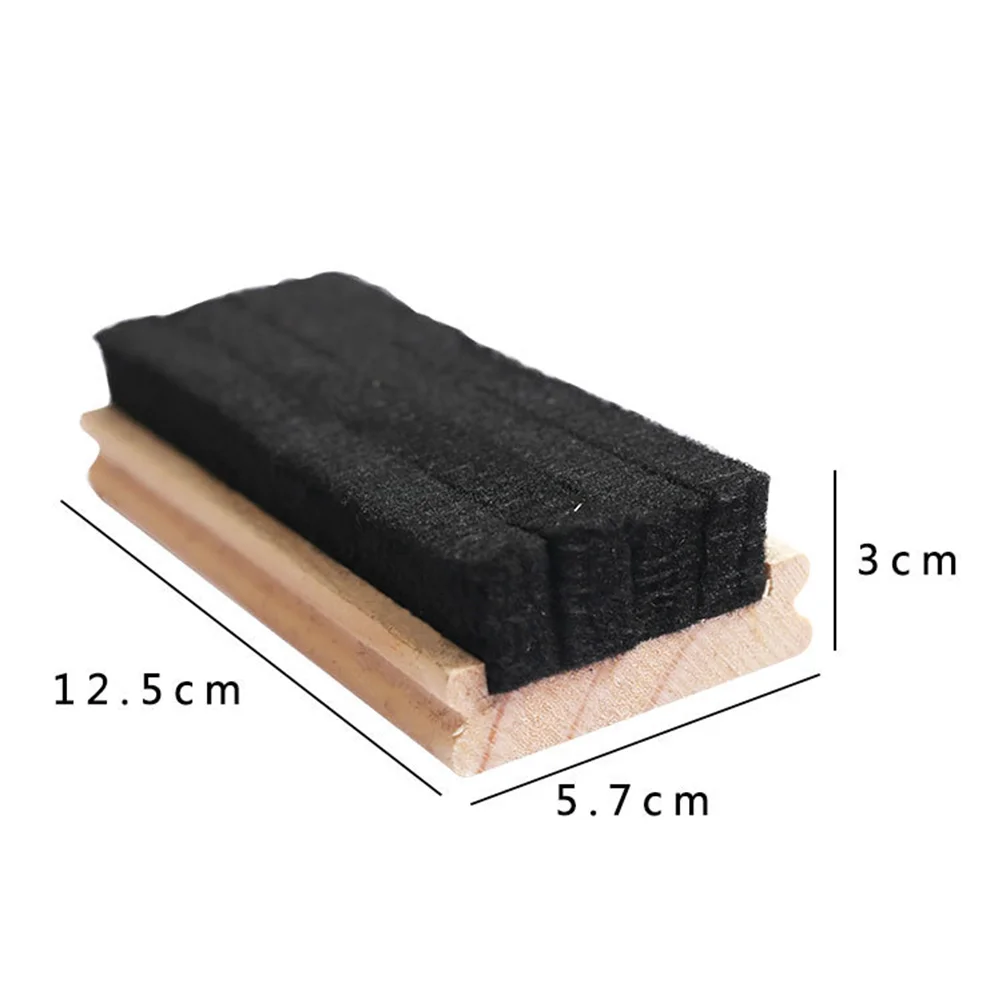 

5Pcs Chalkboard Eraser Wooden Felt Campus Style Eraser Dustless Wood Blackboard Cleaner Dry Eraser for Classroom Office School