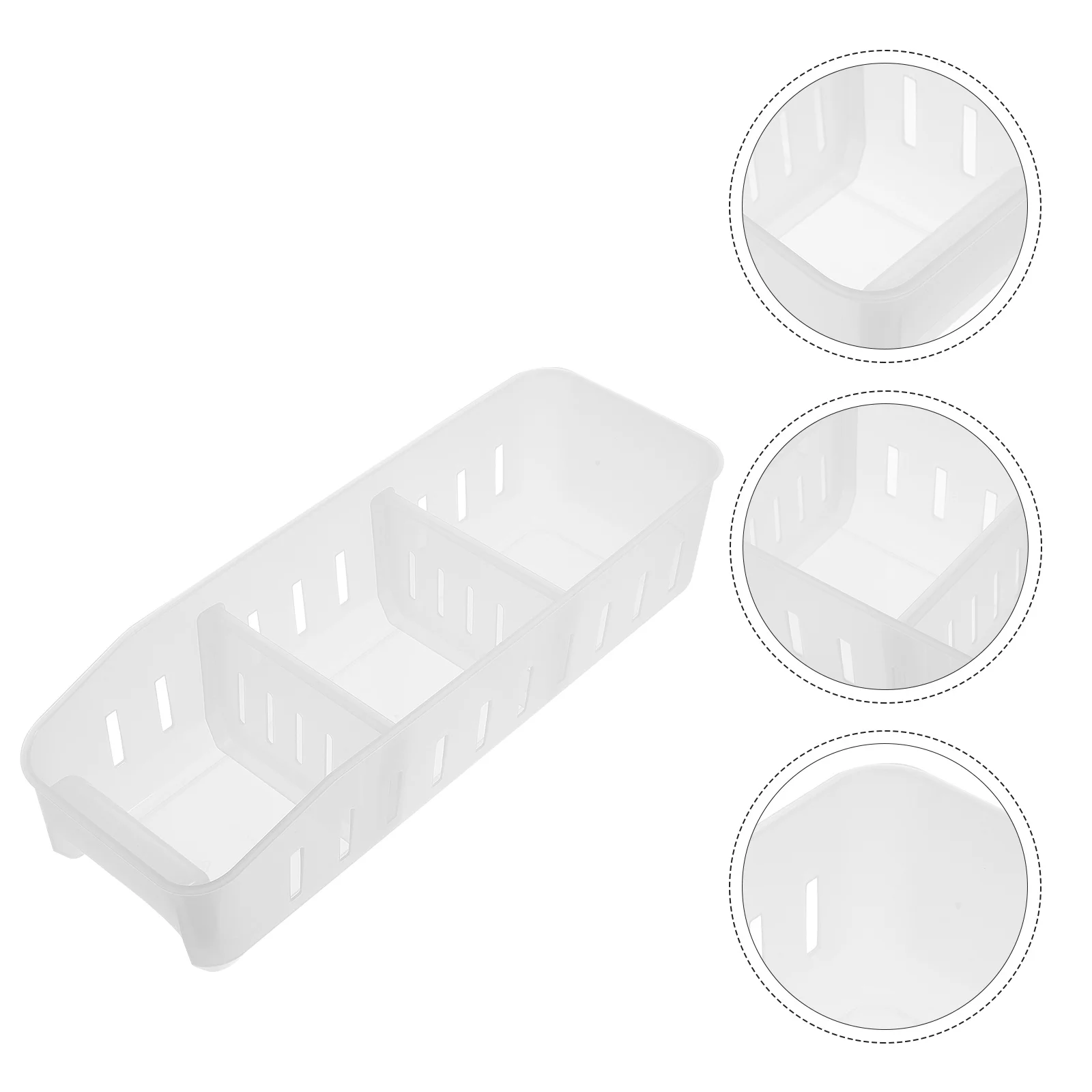 

1PC Refrigerator Storage Box Compartment Drawer Type Box Kitchen Food Spices Box