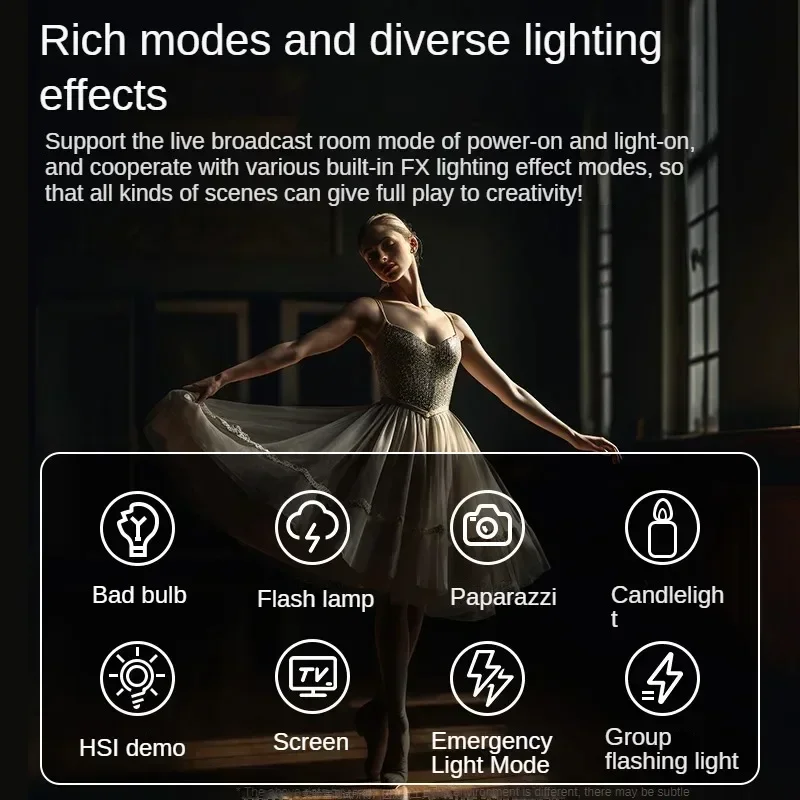 80 Вт COB видео светильник с регулируемой яркостью 2500-6500K фотографический