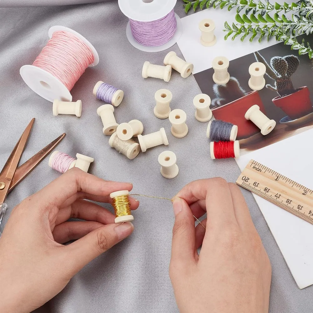 Мини-пустые деревянные бочки набор из 80 предметов декоративные ручной работы