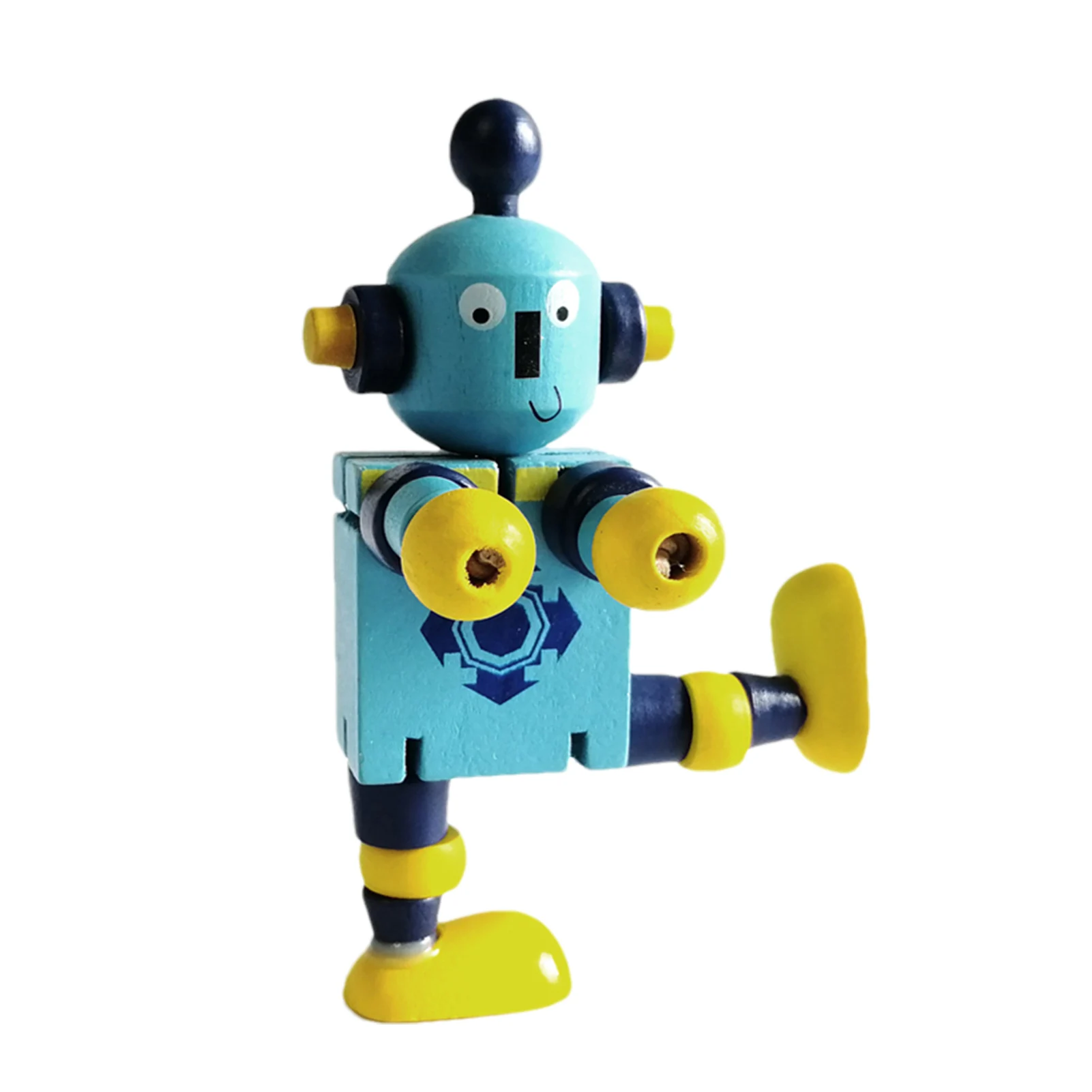 

Wood Flexible Puppet Robots Wooden Toy Robots Assorted Colors Robot Puppet Fun Gift And Birthday Party Favors For Kids