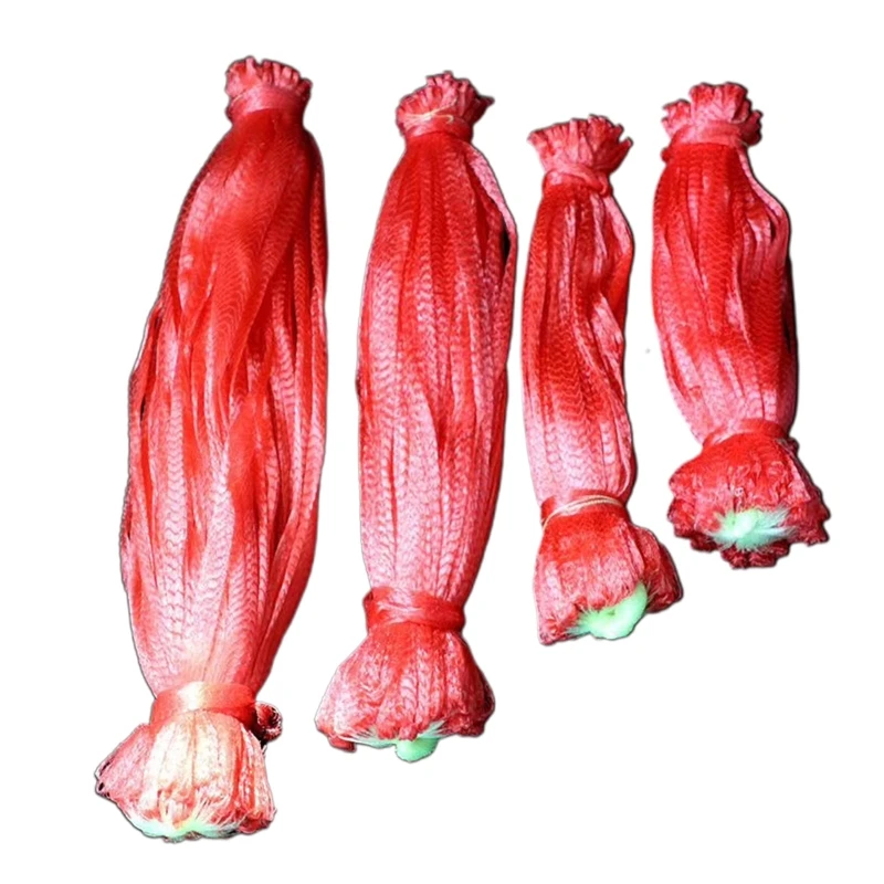 

Heavy Duty Mesh Hanging Bag 100pcs for Garden Yard Fruits Vegetables Durable Watermelon Hammock Portable Watermelon Net