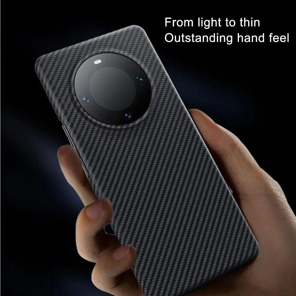 

Чехол для телефона Huawei H4B4, подходит для Huawei Mate 60 Pro, углеродное волокно, арамидное волокно, идеально подходит для защиты от столкновений