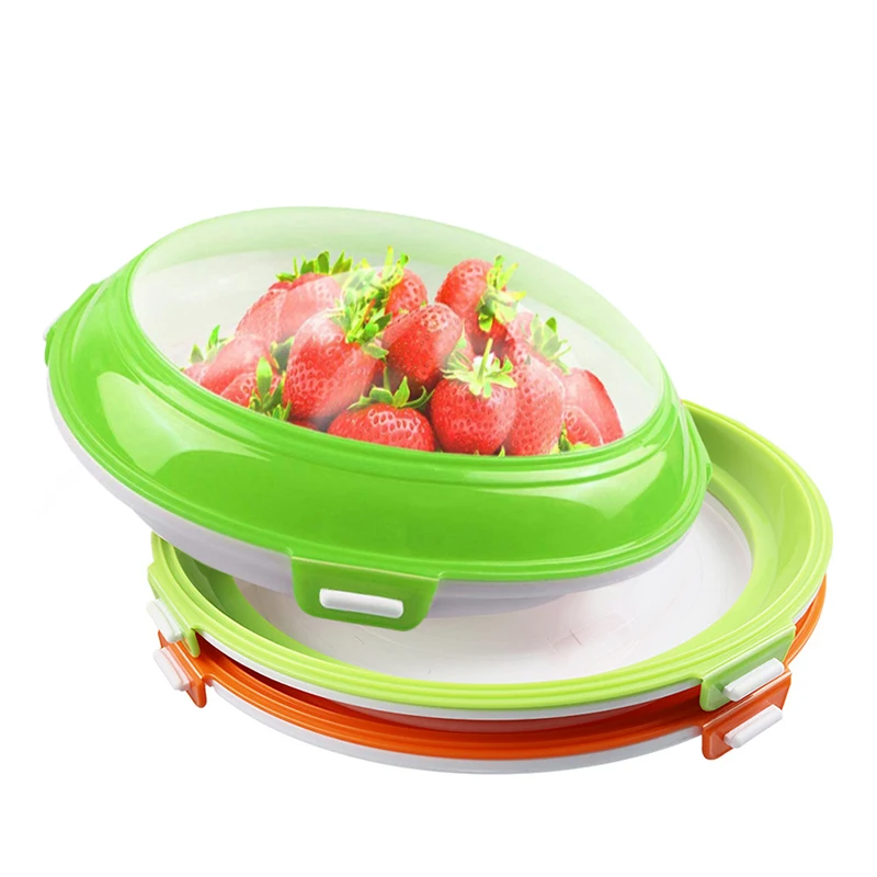 

Creative Food Preservation Tray Stackable Food Fresh Tray Magic Elastic Fresh Tray Reusable Kitchen Food Storage Container