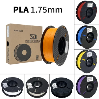 PLA Filament 1.75mm 3D Printer Filament 3D Printing Plastic Material No Bubble 1KG 2.2LBS Rainbow Spool for 3D Printers 3D Pen 3