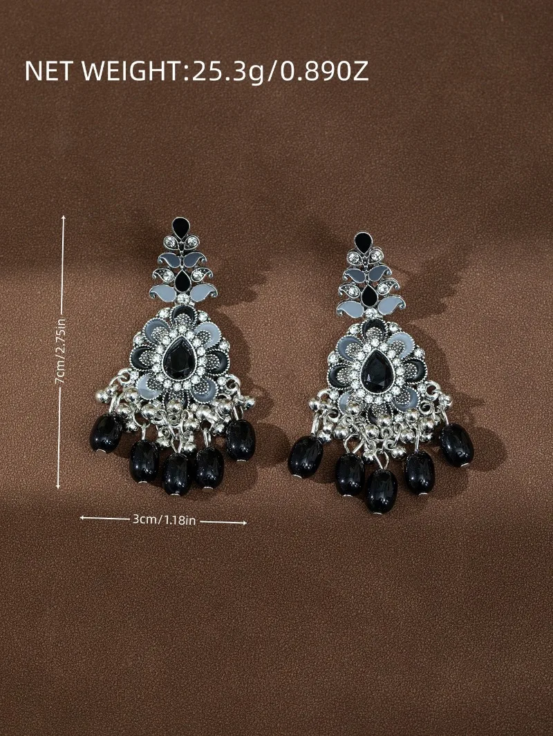 Винтажные Ювелирные изделия Jhumka новые богемные серьги с кисточками женские